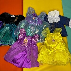 Build-A-Bear Disney Princesses Costume Bundle of 5